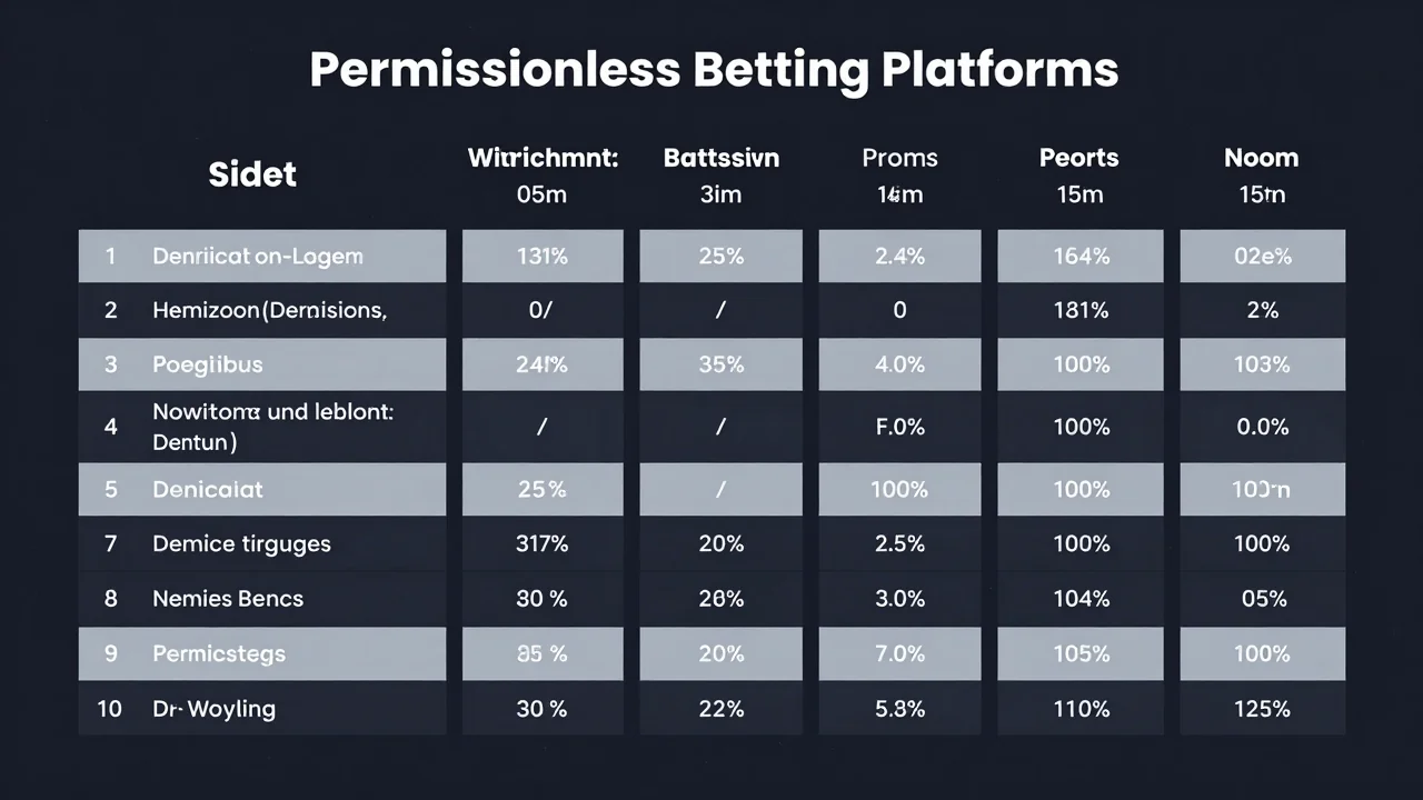 Meilleure Plateforme de Paris Permissionless Crypto en 2026 — image 3